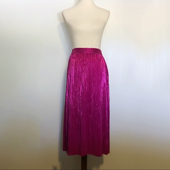 For Love & Lemons Marion Iridescent Midi Skirt - Picture 4 of 15